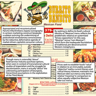 Rosenblatt's analysis of the Burrito Bandito menu.